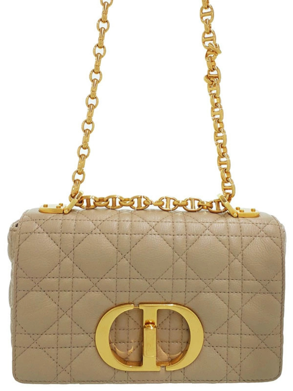 Christian Dior Caro Cannage Quilted Bag Chain Shoulder Bag